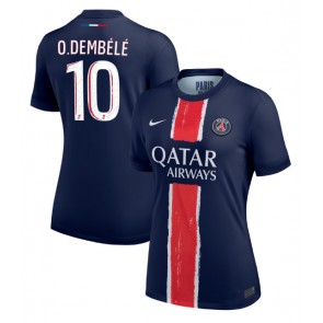 Paris Saint-Germain Ousmane Dembele #10 Hemmatröja Kvinnor 2024-25 Kortärmad